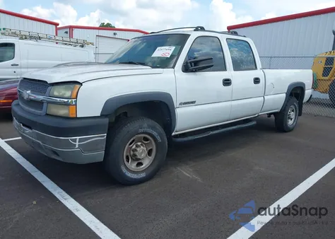 2003 Chevrolet Silverado 2500Hd из США, поврежденный, VIN 1GCHC23U13F125031